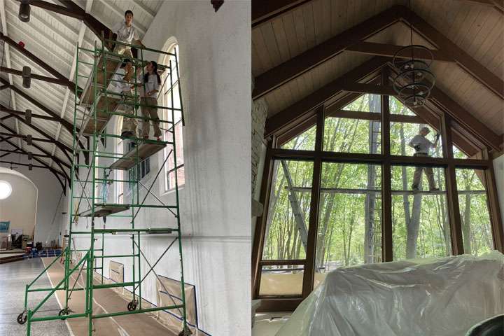 From high-ceiling commercial projects to intricate residential exteriors, our team tackles every painting challenge with the same precision and expertise.